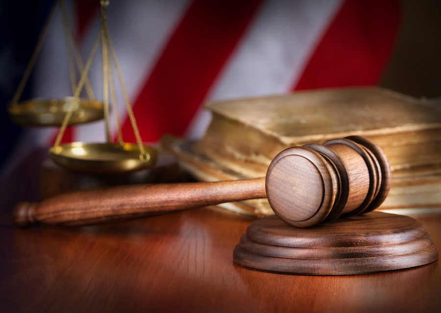 Wooden gavel