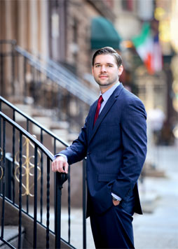 Brent Wieand in suit - Slip and Fall Lawyer Delaware County, PA