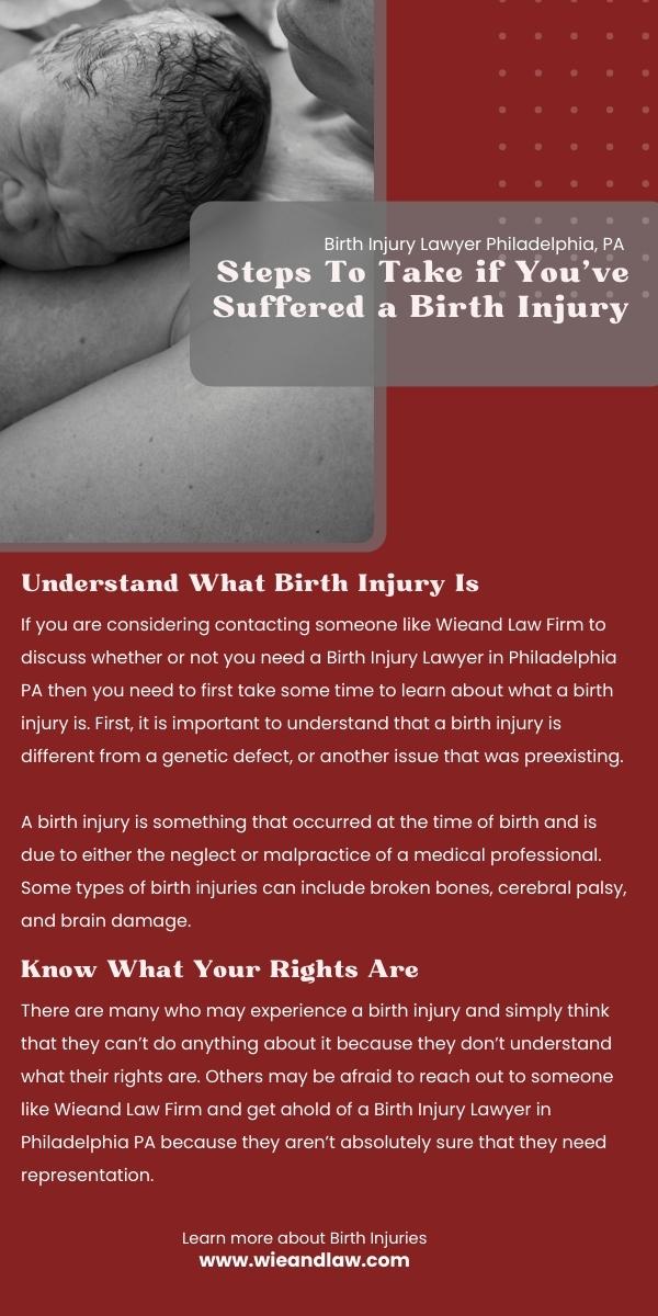 birth injury infographic