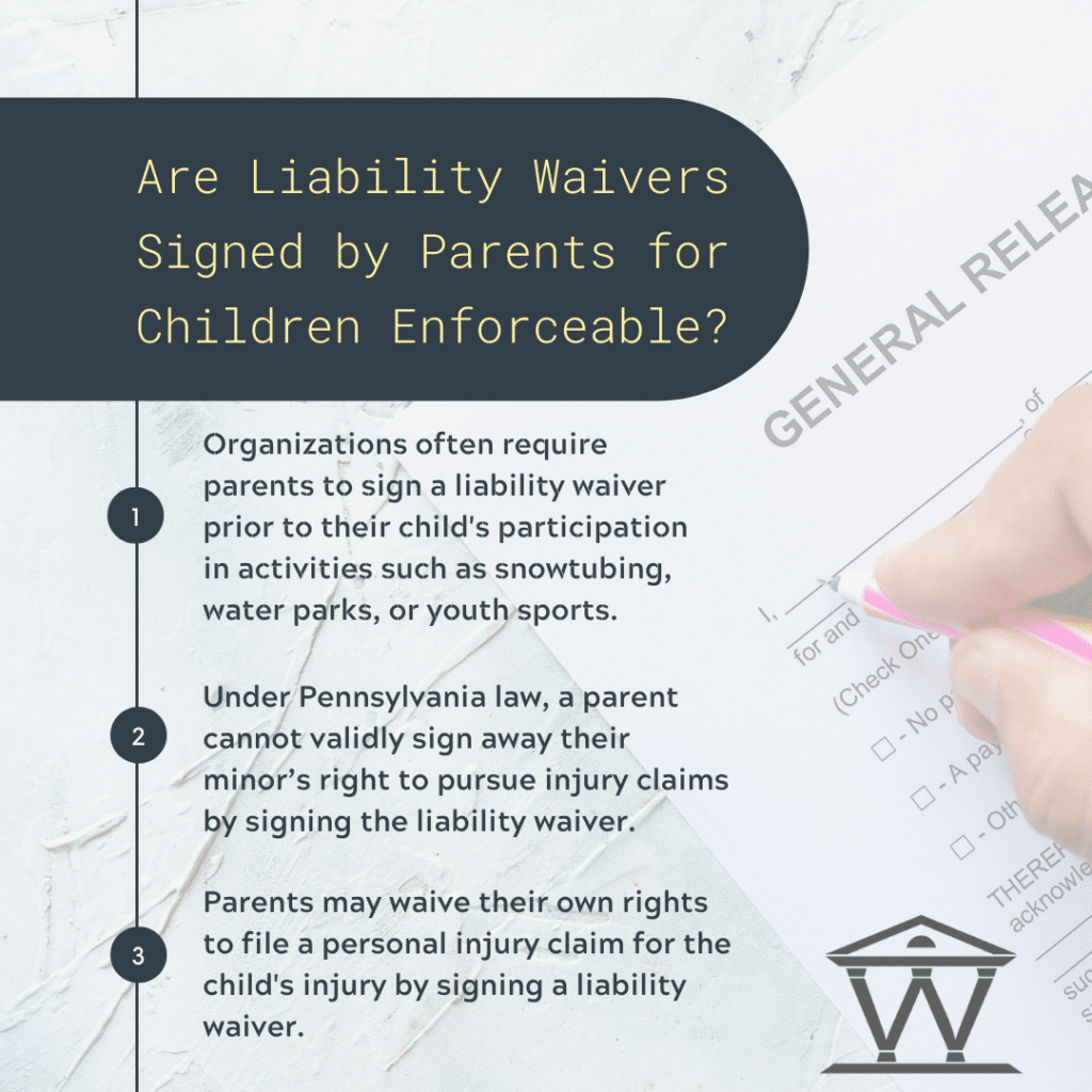 are-liability-waivers-for-children-enforceable-when-signed-by-a-parent